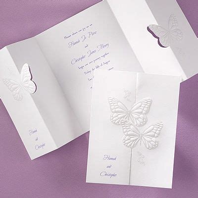 Graceful Pearl Embossed Butterflies Pull Apart To Display Your