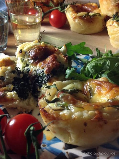 Mini Quiches Aus Bl Tterteig Stilettos Sprouts Mini Quiche