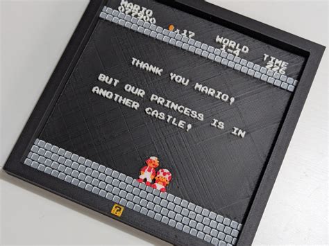 Princess In Another Castle Super Mario Bros NES By Mmora MakerWorld