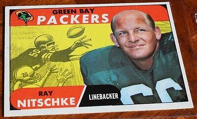 1968 Topps 157 Ray Nitschke HOFEX NRMT EBay