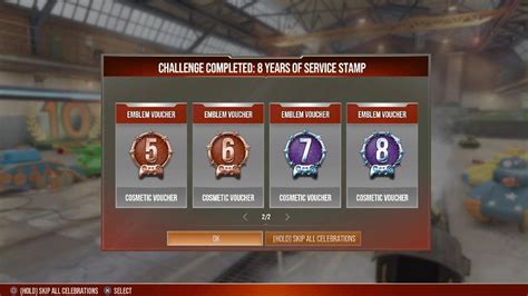 World Of Tanks 8yrz Of Service Stamp YouTube