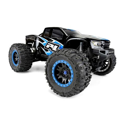 Pro Line Racing Pre Cut Ford F Raptor Black Body X Maxx