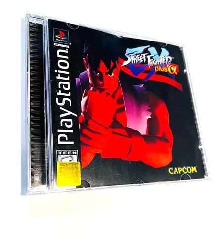 Street Fighter Ex Plus Alpha Ps Playstation Reprodu O