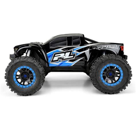 Pro Line Racing Pre Cut Ford F Raptor Black Body X Maxx