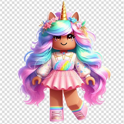 Coronita De Papel On Instagram Chicas Roblox Unicornio Con