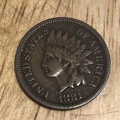 Indian Head Cent With Full Liberty Xf Ef Ebay