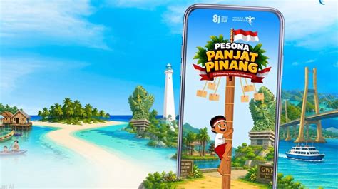 merayakan kemerdekaan     lomba panjat pinang hingga