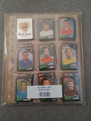 Album Panini Vuoto Set Completo Figurine Calciatori Euro Mint Ebay