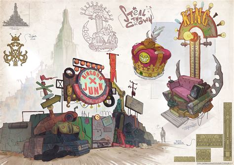 Kingdom Junk Game Concept Art Environment Concept Art Props Concept