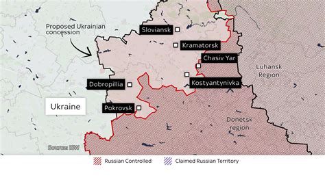In maps: The territory Ukraine could be told to surrender in a 'land ...