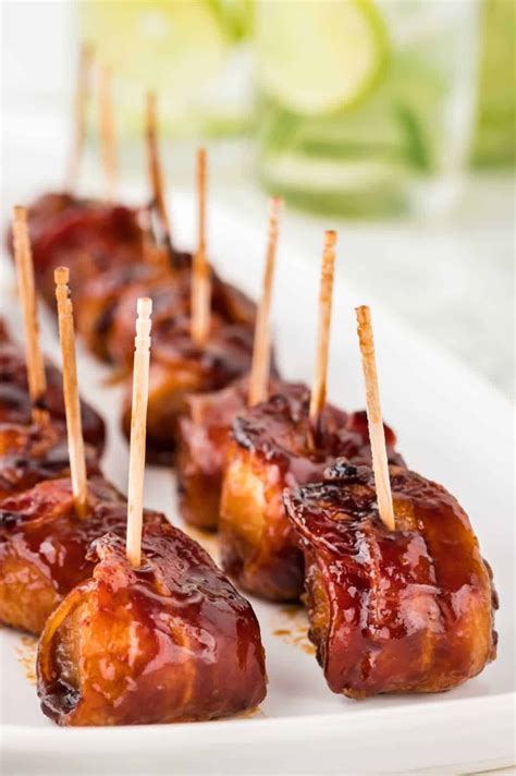 Bacon Wrapped Water Chestnuts Simply Stacie Chestnut Recipes