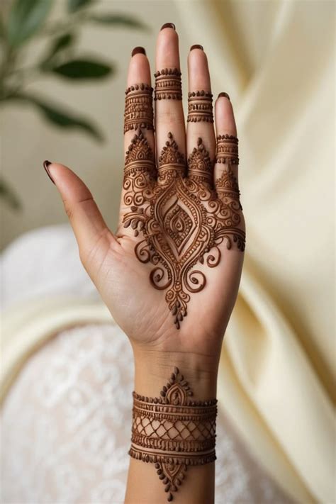 Traditional Arabic Palm Mehndi Design Palm Mehndi Design Latest