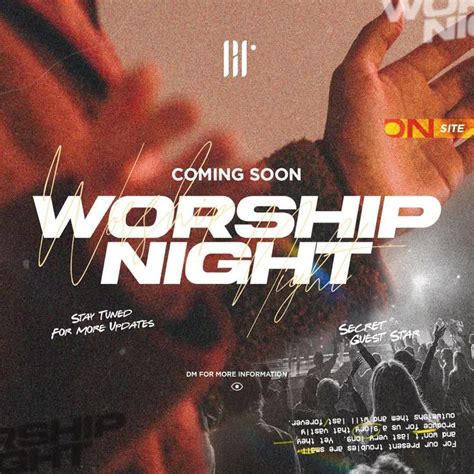 Worship Night Bwp Bekasi Worship Project Church Media Design