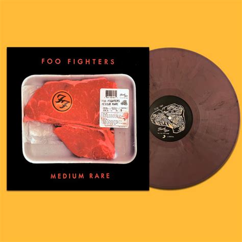 FOO FIGHTERS LP Medium Rare Brown Marbled Coloured Vinyl Shivamusic