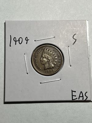 S Indian Head Cent Nice Xf Low Mintage Key Date Great Strike Full