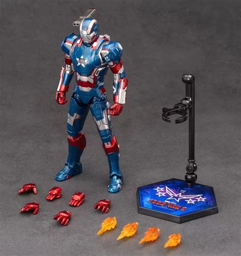 Figura de acción Iron Man Legends War Machine Iron Patriot de 18 cm