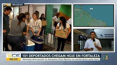 Mais De Brasileiros Deportados Dos Eua Devem Chegar A Fortaleza