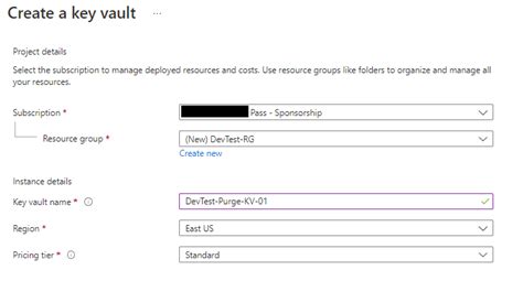 Purge Secret Azure Key Vault