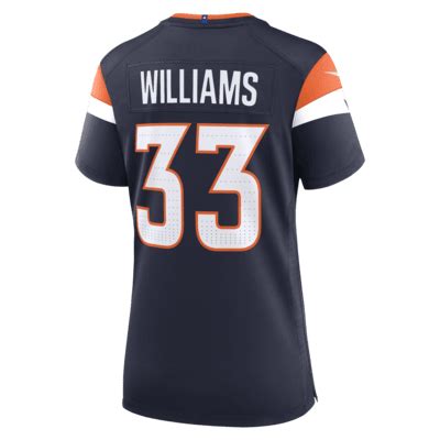 Javonte Williams Denver Broncos Women S Nike Nfl Game Football Jersey