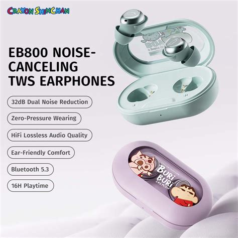 Tai Nghe Bluetooth TWS ROCK Crayon Shinchan EB800 Baseus Vietnam