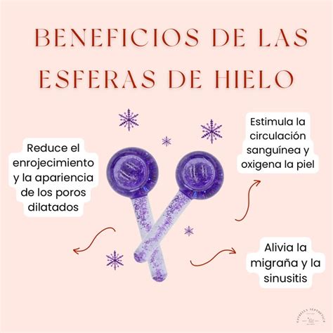 Beneficios De Las Esferas De Hielo Facial Spa Shower Skin Care Skin