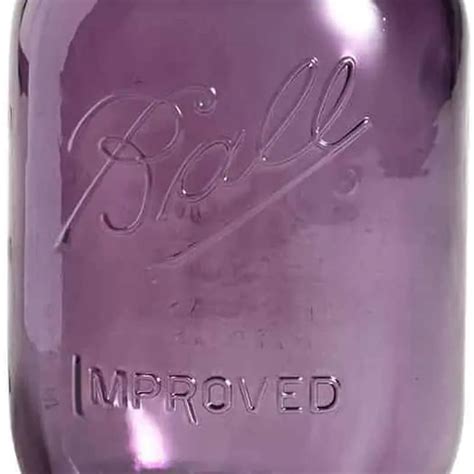 Purple Ball Pint Jars Etsy