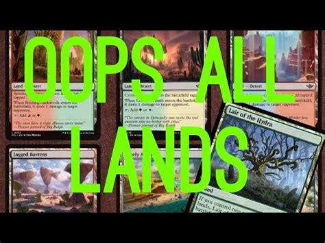 Can I Win With Oops All Lands Historic Ranked Magicthegathering