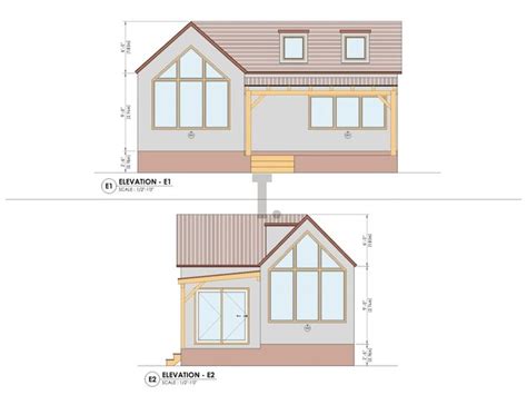 20X30 Modern Tiny Home Plans Small Tiny House Blueprints Full Set Plans