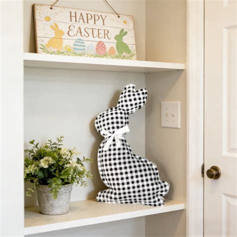 bunny shaped pillow