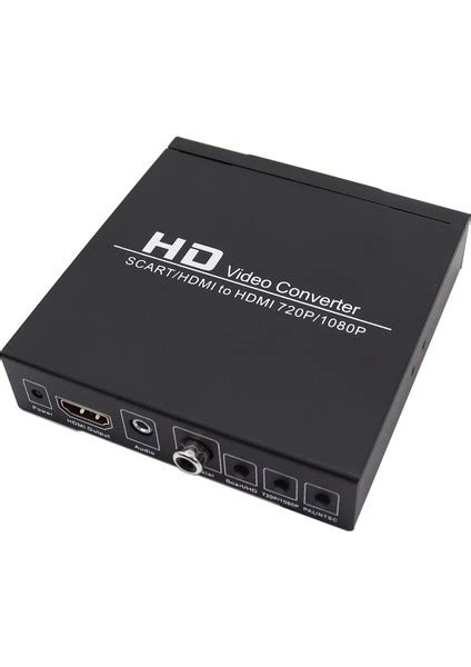 Adaptörlü Scart Hdmı To HDMI Çevirici Dönüştürücü Converter Fiyatı