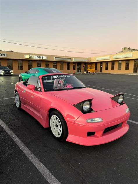 Pink 1994 Mazda Miata For Sale