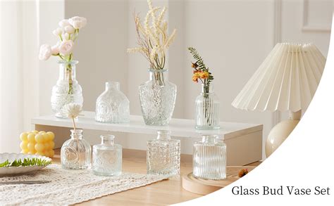 Amazon Glass Bud Vases Set Of 32 Assorted Small Mini Glass Vases