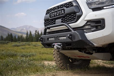 Front Bumper Winch Mount For Toyota Tacoma