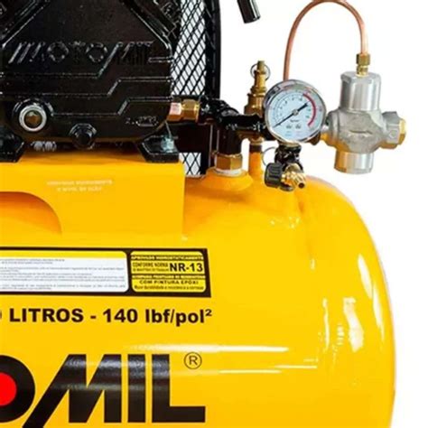 Compressor De Ar P S A Gasolina Hp L Air Power Motomil Casa