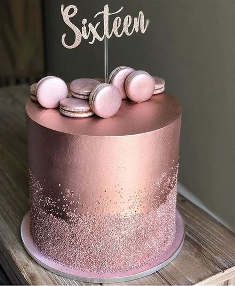 Delightful And Classic Cake Decorating Ideas Sweet 16 Birthday Cake