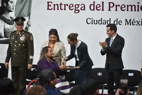 Claudia Sheinbaum Entrega El Premio Nacional Del Deporte A