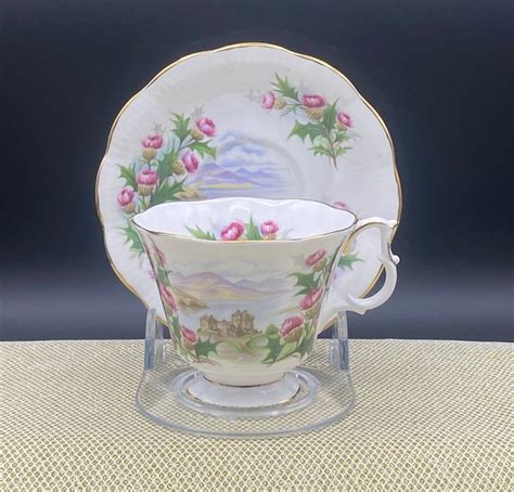 Royal Albert Road To The Isles Ancestral Series Bone China Teacup And