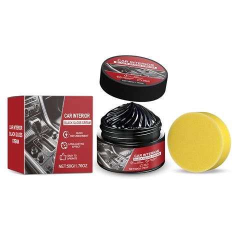 Car Interior Cleaner, Interior Plastic Restorer, ABS Care Cream for