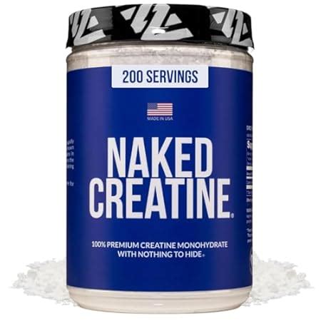 NAKED Pure Creatine Monohydrate 200 Servings 1000 Gr Taobao