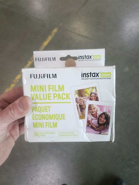 Fujifilm Mini Film Value Pack For Instax Mini Cameras Exposures New