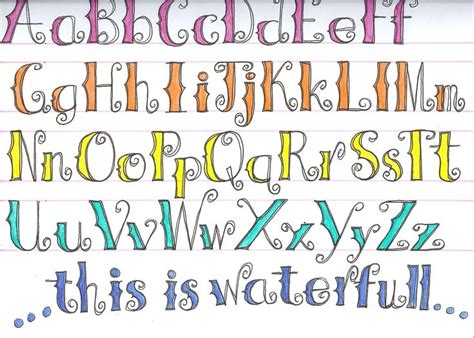 Pin Van Miranda Van Den Bosch Op Artful Alphabets