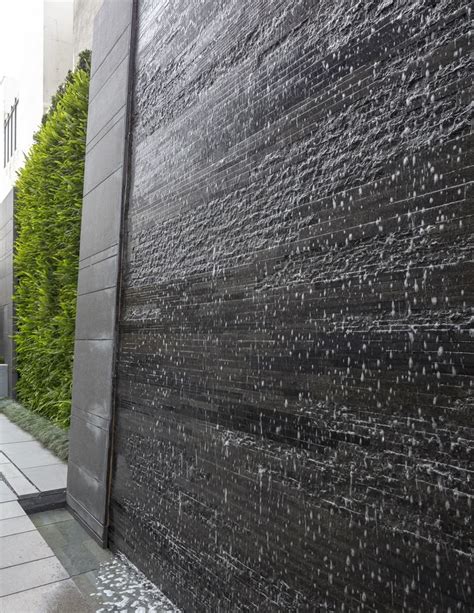 Water Wall Water Wall Fountain Outdoor Wall Fountains Water Feature