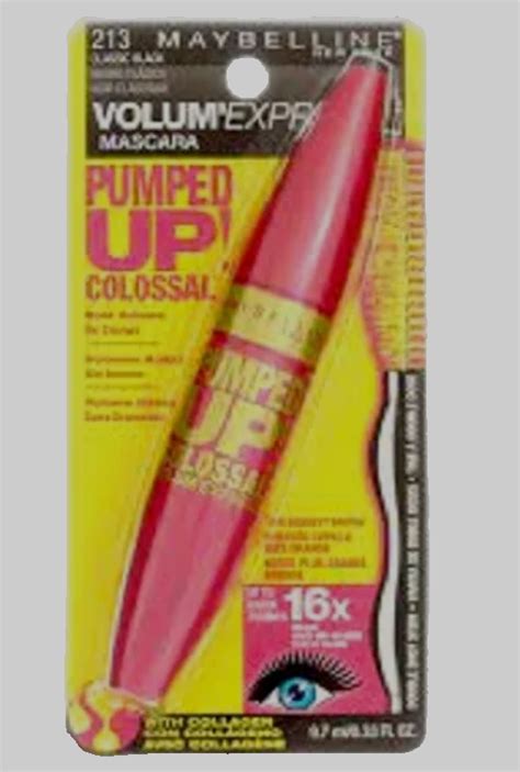 Maybelline Volum Express Pumped Up Colossal Mascara Classic Black