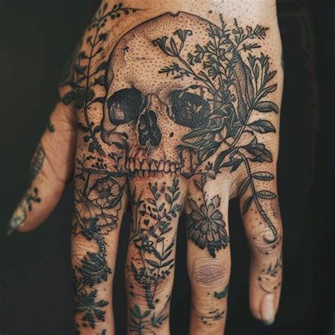 Skull Hand Tattoo Tattoo Flash Collection Skull Hand Tattoo Hand