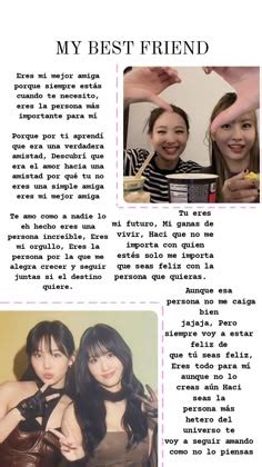 Ideas De Cartas Mejor Amiga En Cartas Mejor Amiga Poemas Para