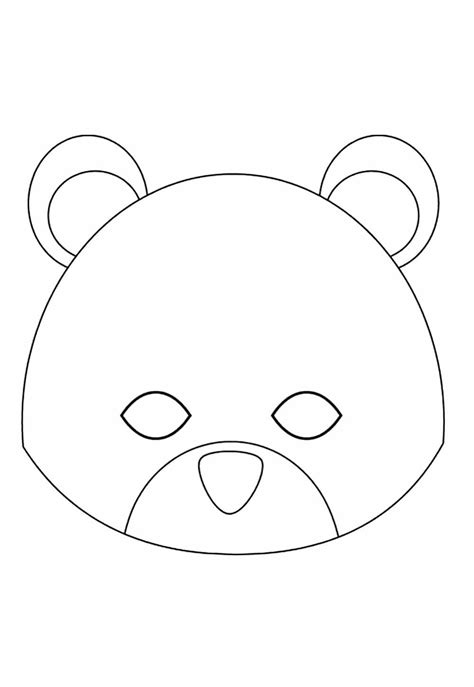 M Scaras De Urso Para Colorir E Imprimir Bora Colorir