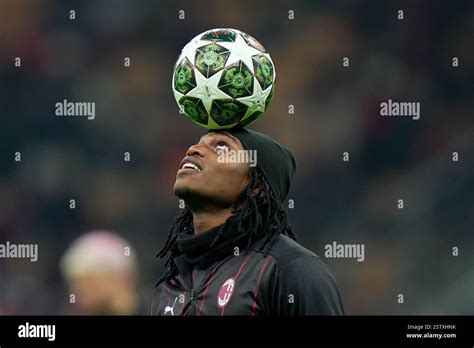 Ac Milan S Rafael Leao During The Uefa Champions League Soccer Match