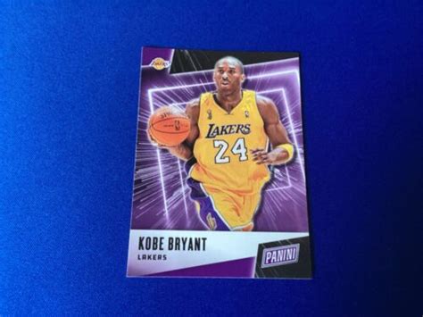 Kobe Bryant Los Angeles Lakers Rare Panini Fathers Day Basketball