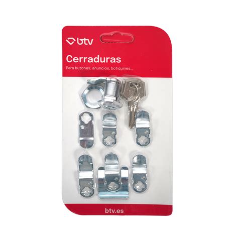 KIT CERRADURA DIAMANTE CROMO | Buzones