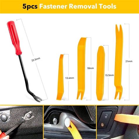 415pc Plastic Rivets Fastener Car Fender Bumper Push Pin Clip+Free ...